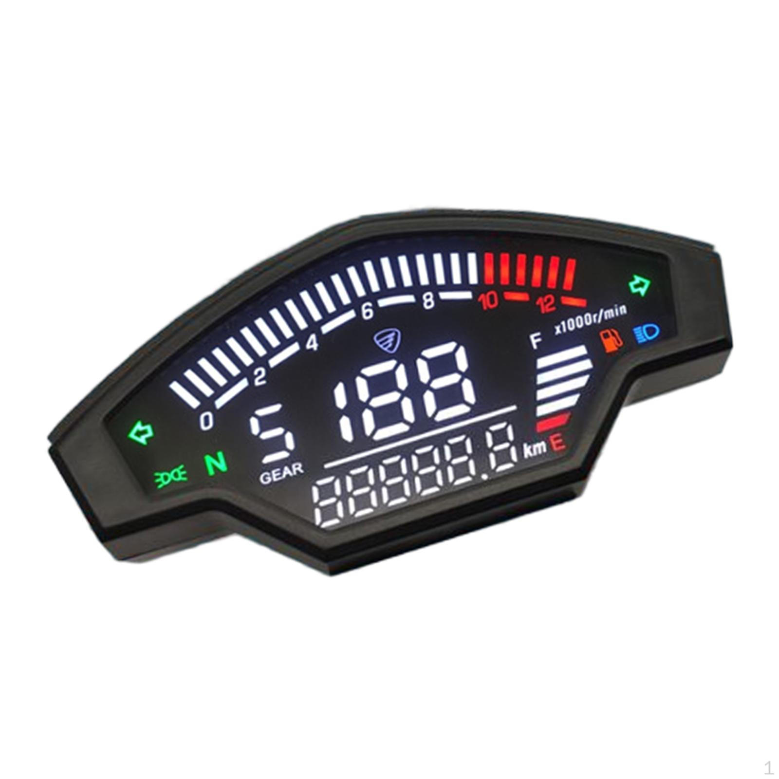 ЖК Цифровой Дисплей Спидометра и Тахометра для Мотоцикла Motorbike Odometer для Vortex200
ЖК Цифровой Дисплей Спидометра и Тахометра для Мотоцикла Motorbike Odometer для Vortex200