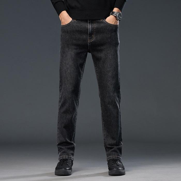 Autumn and winter retro blue jeans men s casual loose trendy small straight youth stretch trousers 28 чёрный
Autumn and winter retro blue jeans men s casual loose trendy small straight youth stretch trousers 28 чёрный