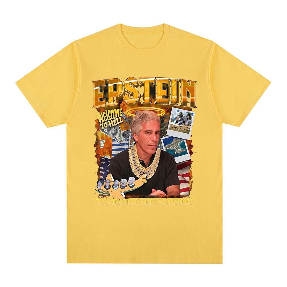 Смішна графічна футболка з Джеффрі Епштейном Чоловіча Жіноча Модна Вінтажна Футболка з Коротким Рукавом 100% Бавовна Повсякденні Літні Футболки Топи L
Смішна графічна футболка з Джеффрі Епштейном Чоловіча Жіноча Модна Вінтажна Футболка з Коротким Рукавом 100% Бавовна Повсякденні Літні Футболки Топи L