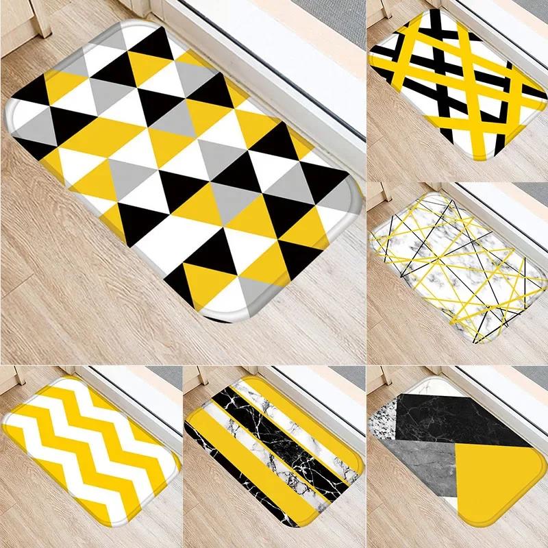 Yellow Geometry Door Mat 40*60cm Indoor Hallway Balcony Mats Velvet Anti-slip Rug Living Room Bathroom Carpet Home Decor Mats 40x60CM
Yellow Geometry Door Mat 40*60cm Indoor Hallway Balcony Mats Velvet Anti-slip Rug Living Room Bathroom Carpet Home Decor Mats 40x60CM
