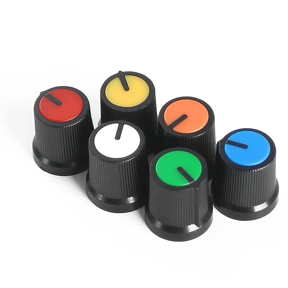 30PCS WH148 AG3 Potentiometer Knob Cap 15*15MM Plastic Knobs Kit White/blue/green/orange/red/yellow 6value*5PCS=30PCS
30PCS WH148 AG3 Potentiometer Knob Cap 15*15MM Plastic Knobs Kit White/blue/green/orange/red/yellow 6value*5PCS=30PCS