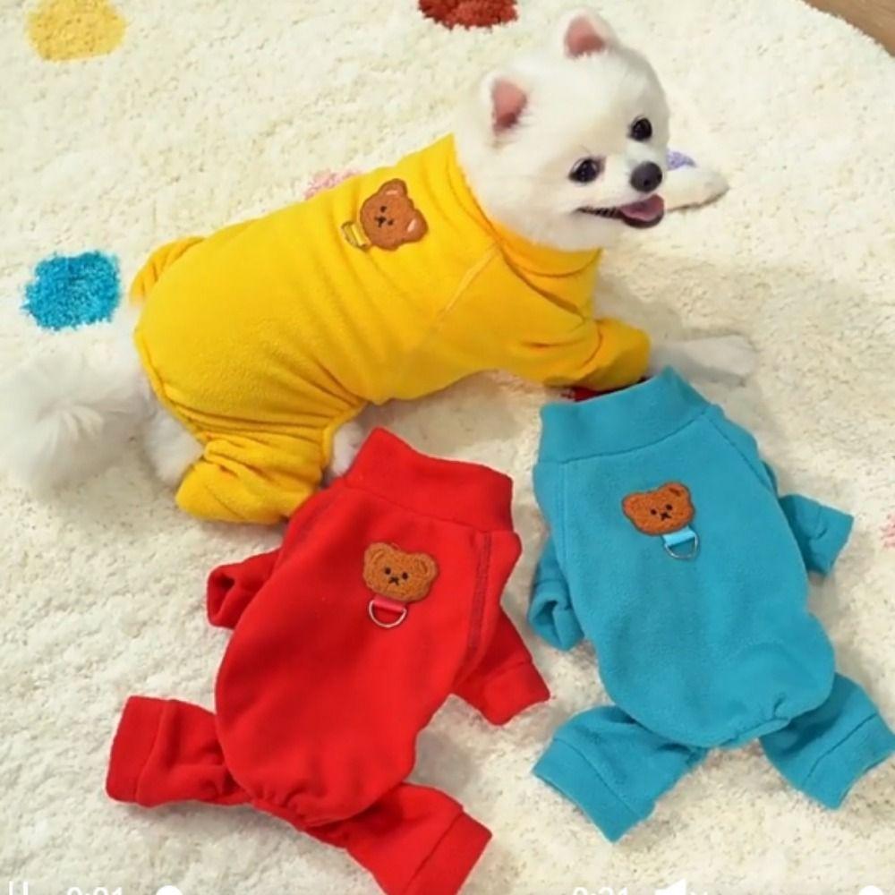 Soft Plush Dog Jumpsuit Bear Pattern Dog Base Coat Warm Dog Costumes Cat Pajamas for Cats Dogs XXL жовтий
Soft Plush Dog Jumpsuit Bear Pattern Dog Base Coat Warm Dog Costumes Cat Pajamas for Cats Dogs XXL жовтий