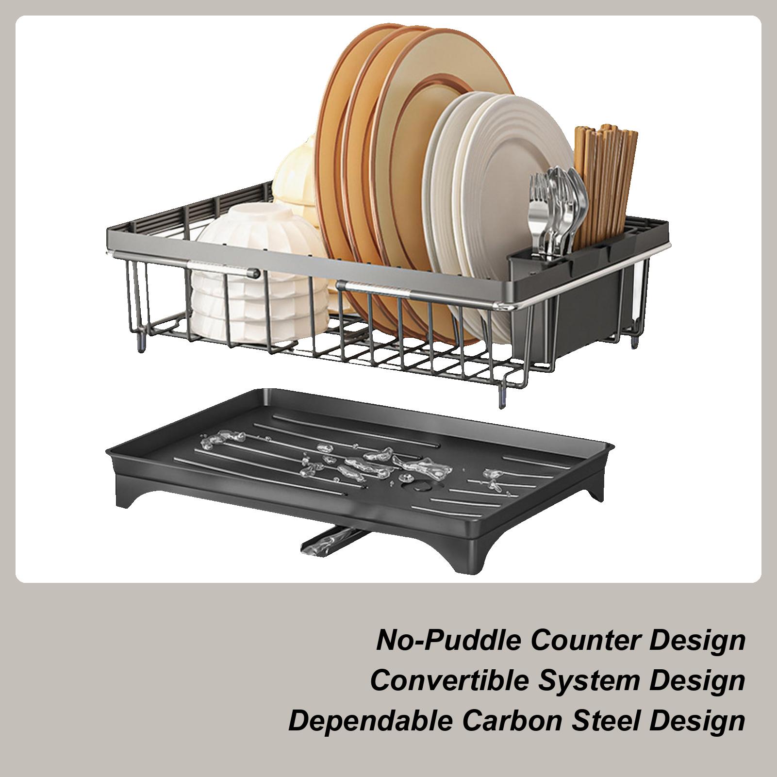 Sink Drying Rack Expandable Heavy Duty Kitchen Sink Dish Drain Rack For Apartment Small Space Cups Bowls Plates Vegetables CN
Sink Drying Rack Expandable Heavy Duty Kitchen Sink Dish Drain Rack For Apartment Small Space Cups Bowls Plates Vegetables CN