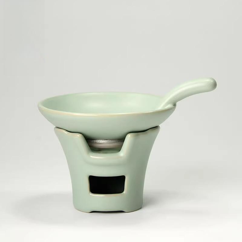 Celestial Green Ru Kiln Tea Leak Ru Porcelain Tea Strainer Filter Tea Dregs Funnel Ceramic Kung Fu Teaset
Celestial Green Ru Kiln Tea Leak Ru Porcelain Tea Strainer Filter Tea Dregs Funnel Ceramic Kung Fu Teaset
