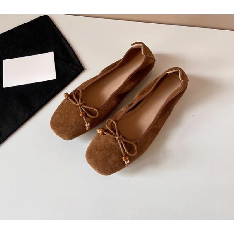 Color giant soft flat-soled bow ballet shoes soft-soled light-mouth single shoes low-heeled square-headed grandma shoes children 40 коричневий
Color giant soft flat-soled bow ballet shoes soft-soled light-mouth single shoes low-heeled square-headed grandma shoes children 40 коричневий