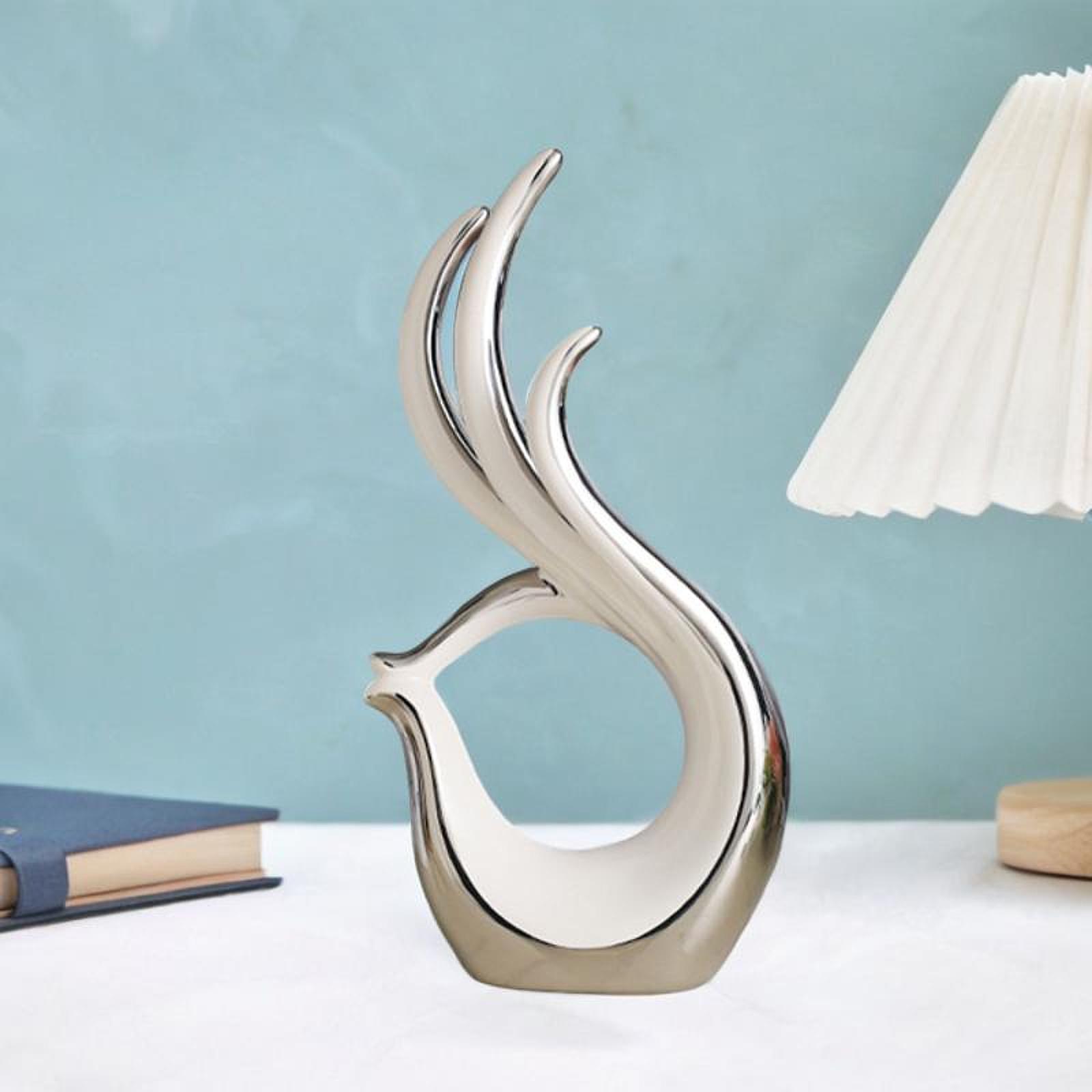 Modern Abstract Art Ceramic Statue Home Decor for Centerpiece Party Entryway
Modern Abstract Art Ceramic Statue Home Decor for Centerpiece Party Entryway