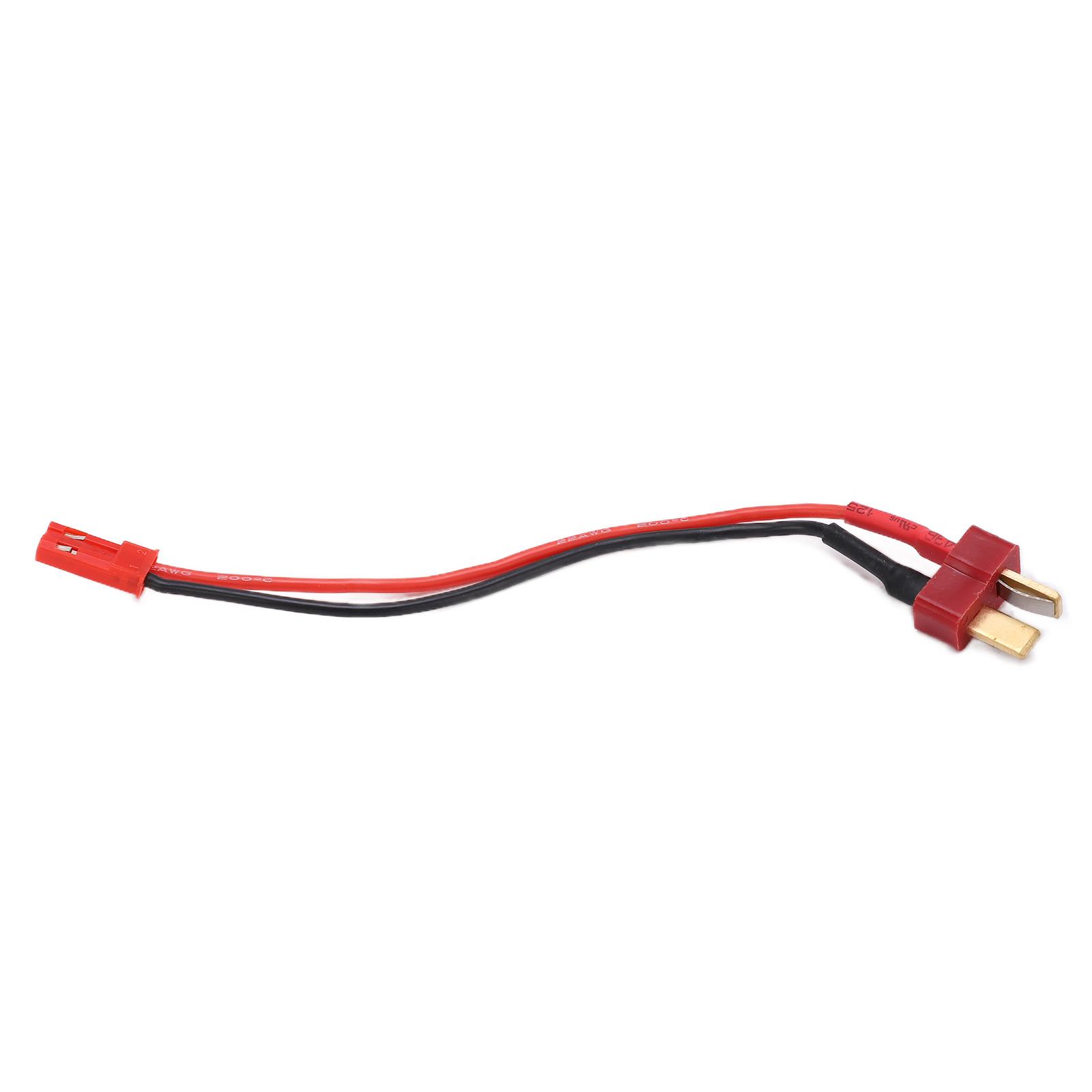 T Male to JST Male Cable Durable Portable 10cm 22AWG Soft Silicone Wire for RC Car Models Airplane
T Male to JST Male Cable Durable Portable 10cm 22AWG Soft Silicone Wire for RC Car Models Airplane