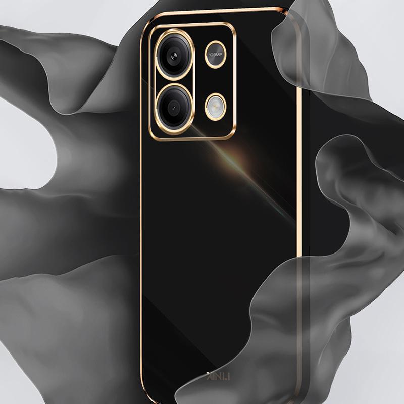 XINLI For Xiaomi Redmi Note 13 Pro 4G/Poco M6 Pro 4G TPU Phone Case Electroplating Edge Red
XINLI For Xiaomi Redmi Note 13 Pro 4G/Poco M6 Pro 4G TPU Phone Case Electroplating Edge Red