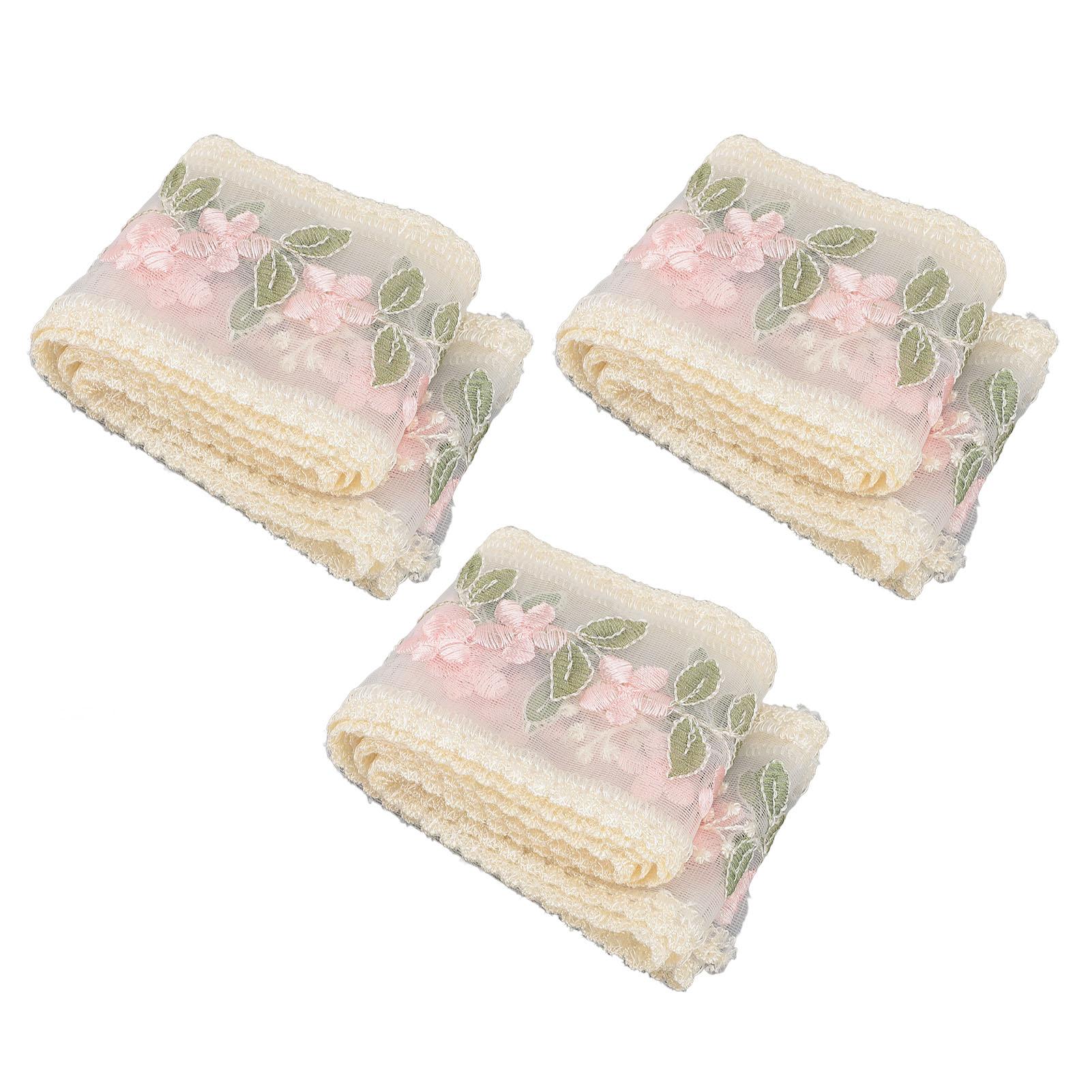 3 шт. кружевной ленты 3,54 дюйма 2 ярда кружевной тесьмы с цветочным узором для рукоделия, изготовления повязок на голову, свадьбы
3 шт. кружевной ленты 3,54 дюйма 2 ярда кружевной тесьмы с цветочным узором для рукоделия, изготовления повязок на голову, свадьбы