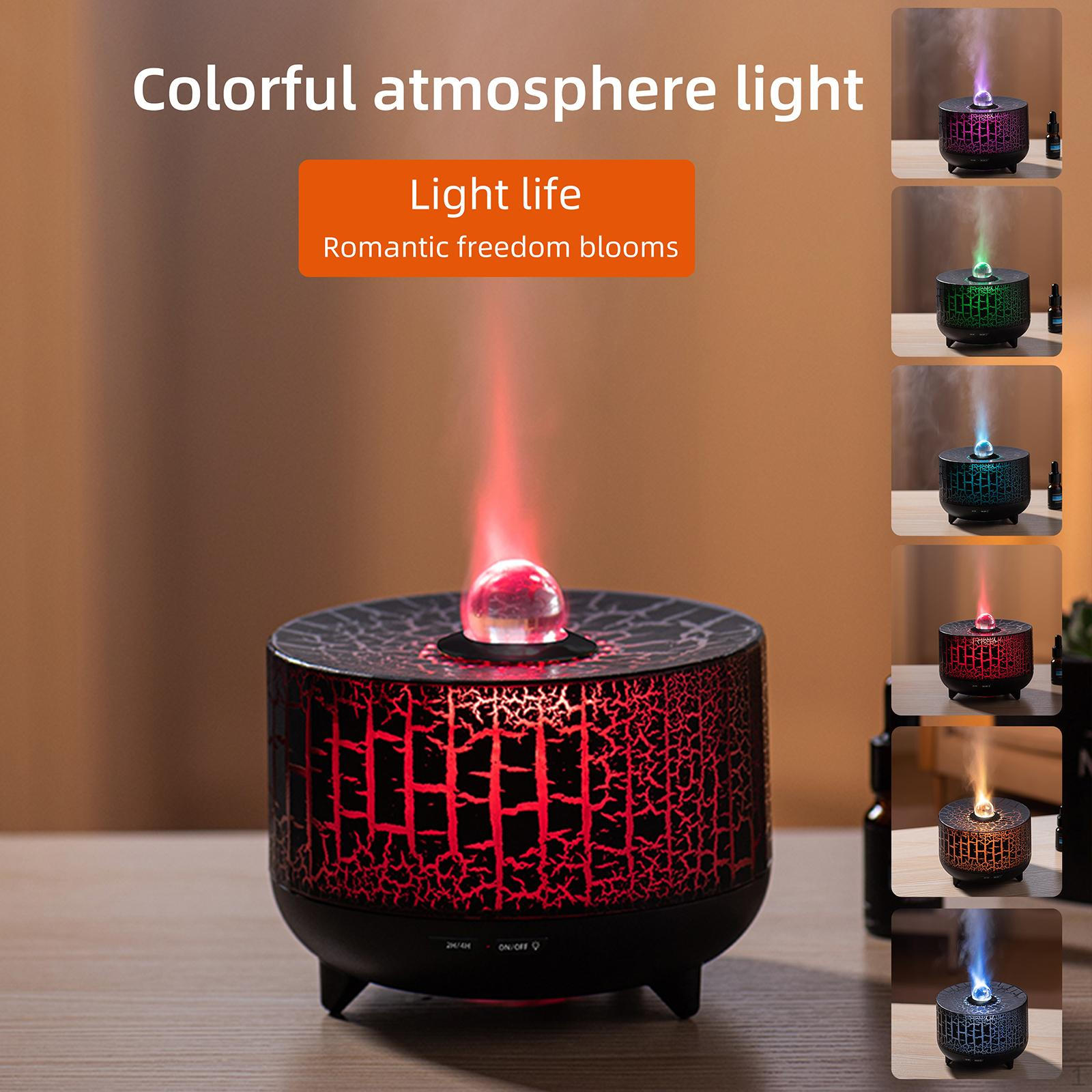Flame Effect Essential Oil Diffuser Air Humidifier EU 220V 300ml for Bedroom
Flame Effect Essential Oil Diffuser Air Humidifier EU 220V 300ml for Bedroom