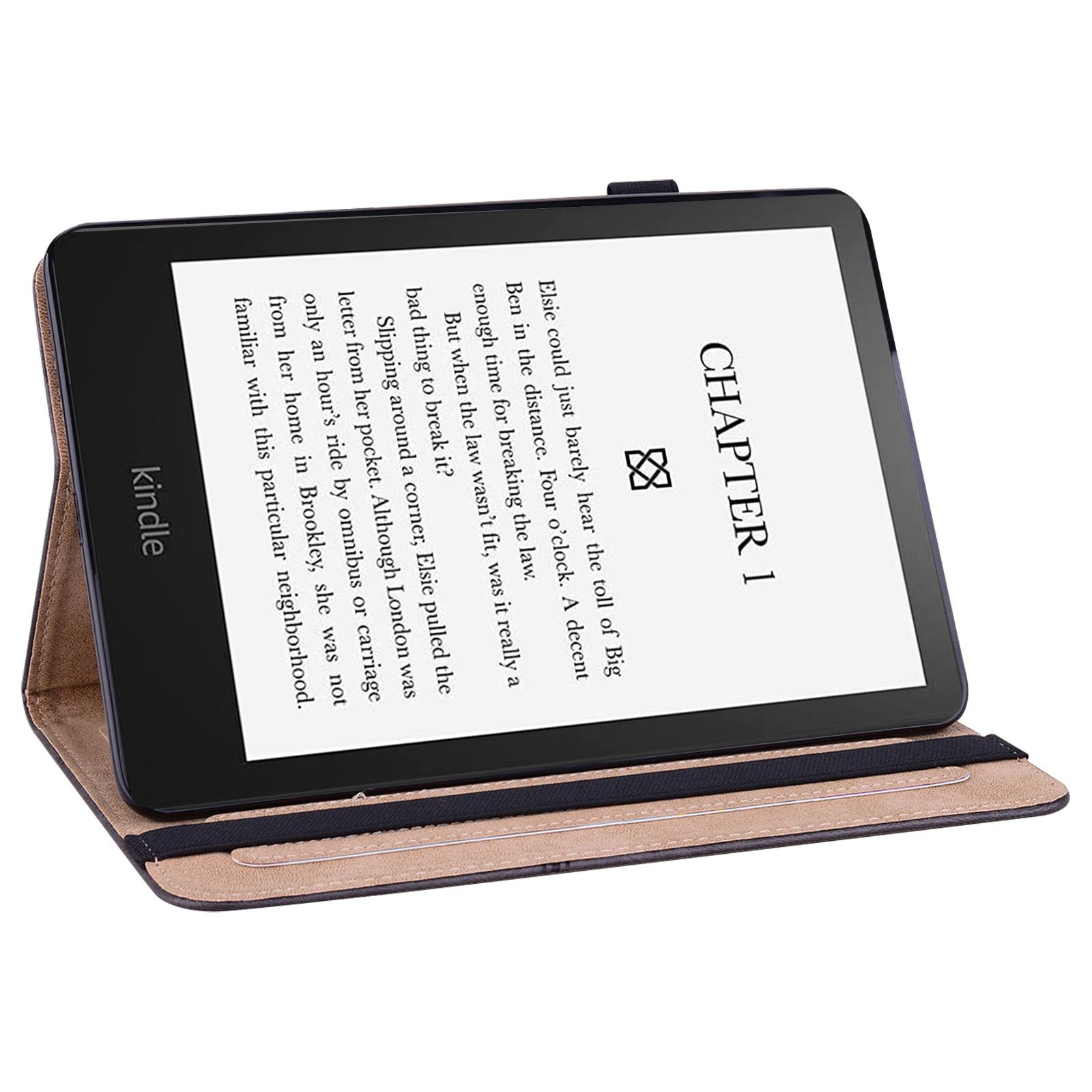 For Amazon Kindle Paperwhite (2024) Case PU Leather Line Imprinted Cover with Elastic Band Brown
For Amazon Kindle Paperwhite (2024) Case PU Leather Line Imprinted Cover with Elastic Band Brown