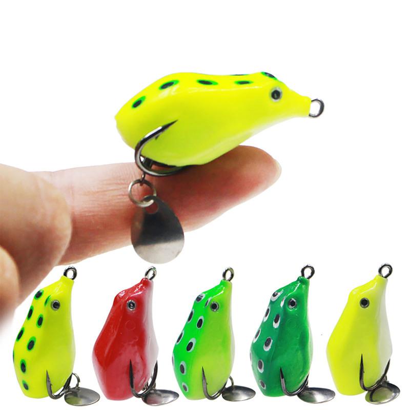 4 см 6 г мини-лягушка поддельная приманка портативная красочная уличная двойная приманка силиконовая приманка рыболовные снасти
4 см 6 г мини-лягушка поддельная приманка портативная красочная уличная двойная приманка силиконовая приманка рыболовные снасти