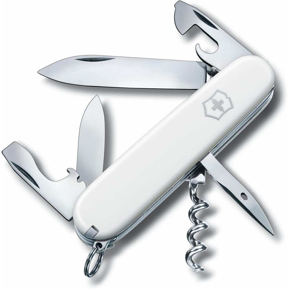 Victorinox Spartan White Swiss Army Knife 12 Functions Corkscrew Screwdriver Compact Multi-Tool
Victorinox Spartan White Swiss Army Knife 12 Functions Corkscrew Screwdriver Compact Multi-Tool