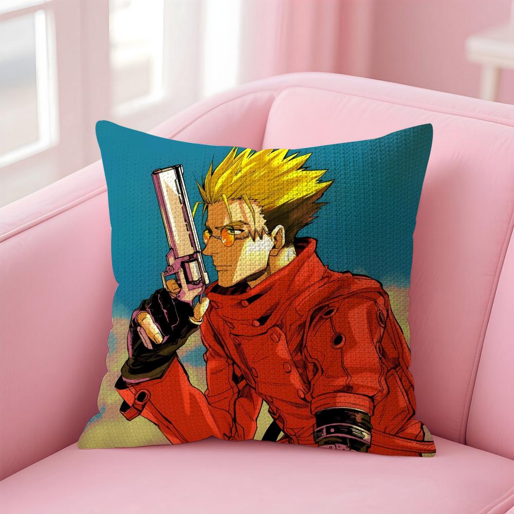 TTrigun Anime Cushion Cover Natural Linen Pillow Case DoubleSided Print Decorative Sofa Pillowcase Home Decor Gift 30x30cm
TTrigun Anime Cushion Cover Natural Linen Pillow Case DoubleSided Print Decorative Sofa Pillowcase Home Decor Gift 30x30cm