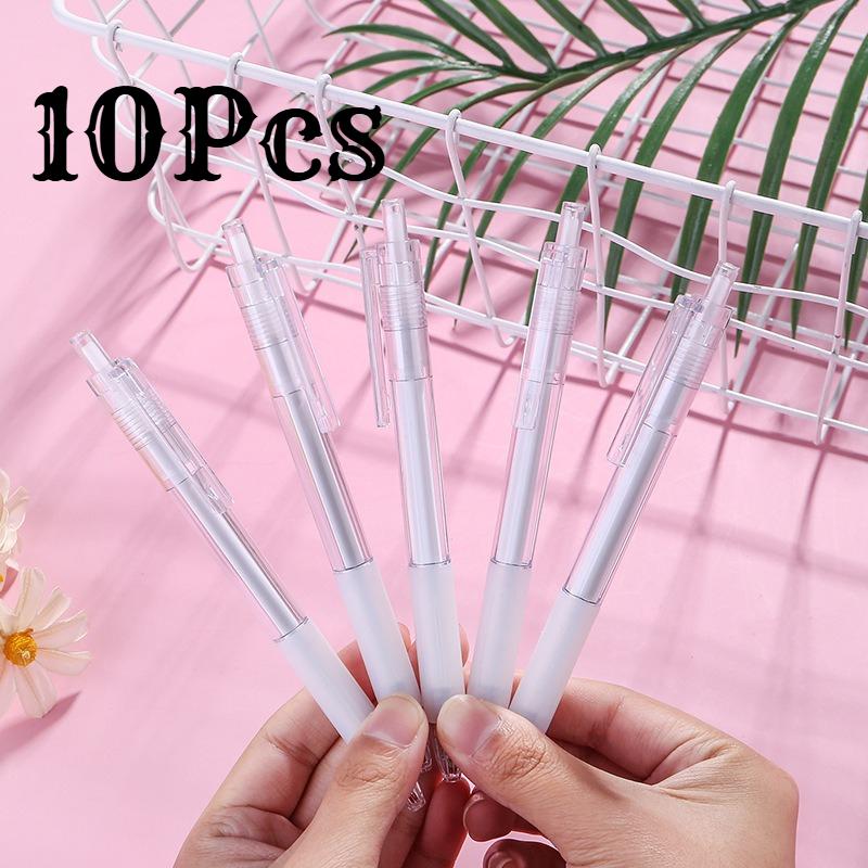 1Pc Transparent Press Pen 0.5mm Retractable Black Ink for School & Office | Smooth Writing & Quick-Drying Back To School Gifts During The Back To Sc Random style 1Pc
1Pc Transparent Press Pen 0.5mm Retractable Black Ink for School & Office | Smooth Writing & Quick-Drying Back To School Gifts During The Back To Sc Random style 1Pc