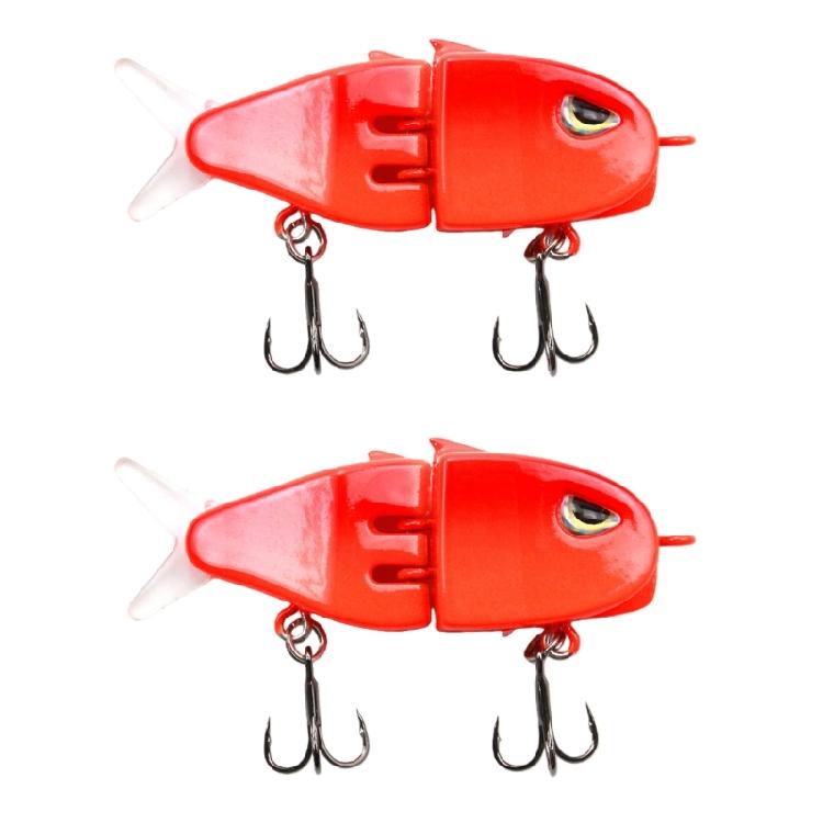 2pcs Multi Jointed Lures with Double Hook fishing Lures Crankbait Realistic Jointed Baits Slow Sinking Swimbait Enduring
2pcs Multi Jointed Lures with Double Hook fishing Lures Crankbait Realistic Jointed Baits Slow Sinking Swimbait Enduring