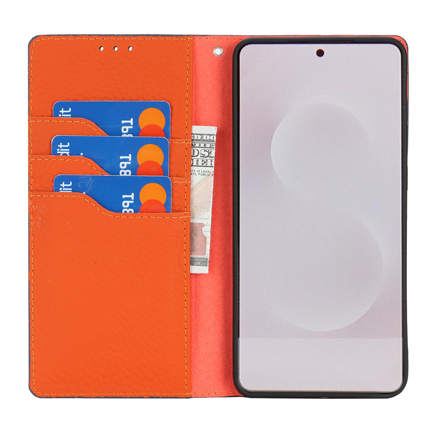 For Samsung Galaxy S25 Edge Wallet Case Genuine Cow Leather Phone Cover Litchi Texture Red
For Samsung Galaxy S25 Edge Wallet Case Genuine Cow Leather Phone Cover Litchi Texture Red
