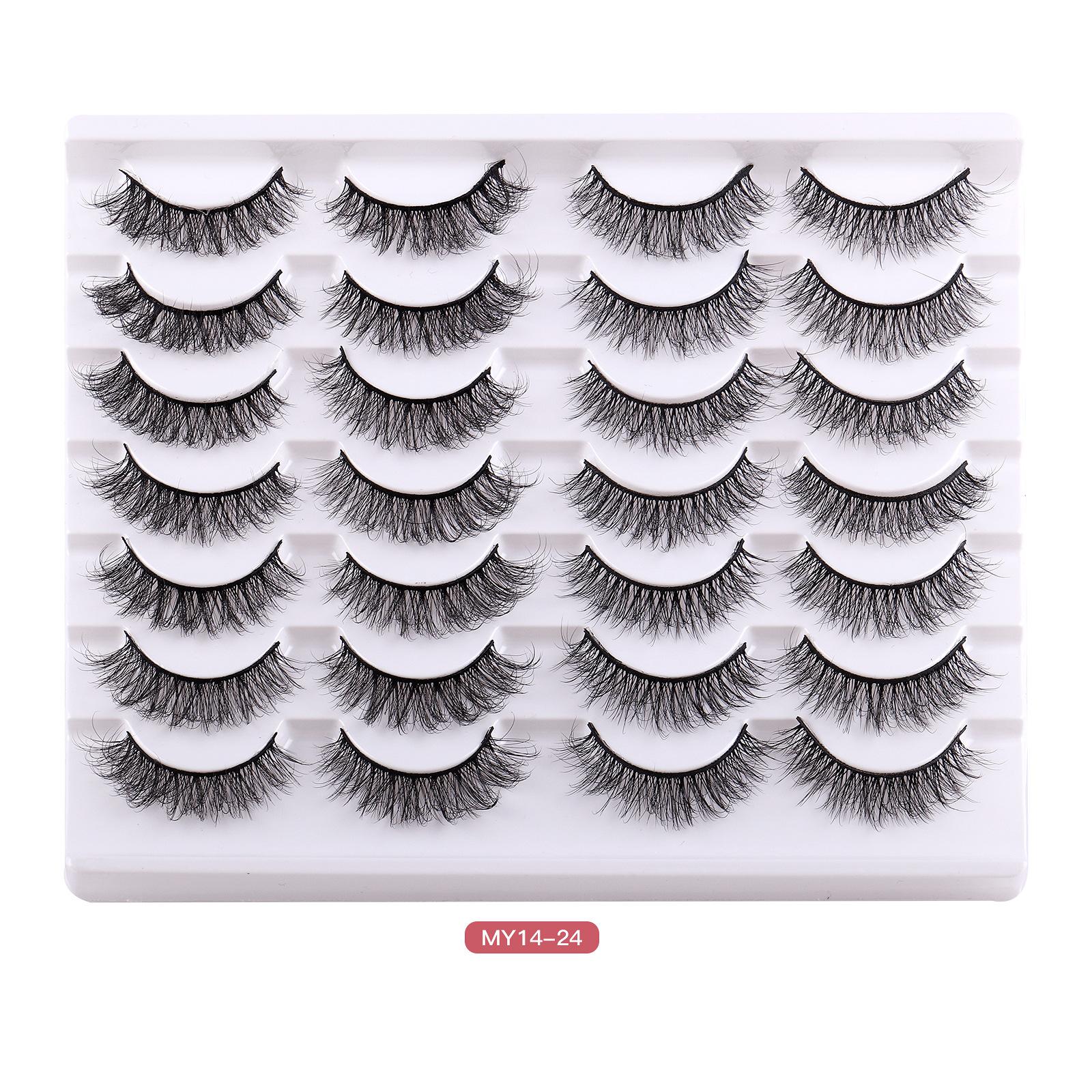 14 пар накладных ресниц, жареные волосы, пушистые и растрепанные, высокая имитация норковых волос, наращенные ресницы, густые и завитые
14 пар накладных ресниц, жареные волосы, пушистые и растрепанные, высокая имитация норковых волос, наращенные ресницы, густые и завитые