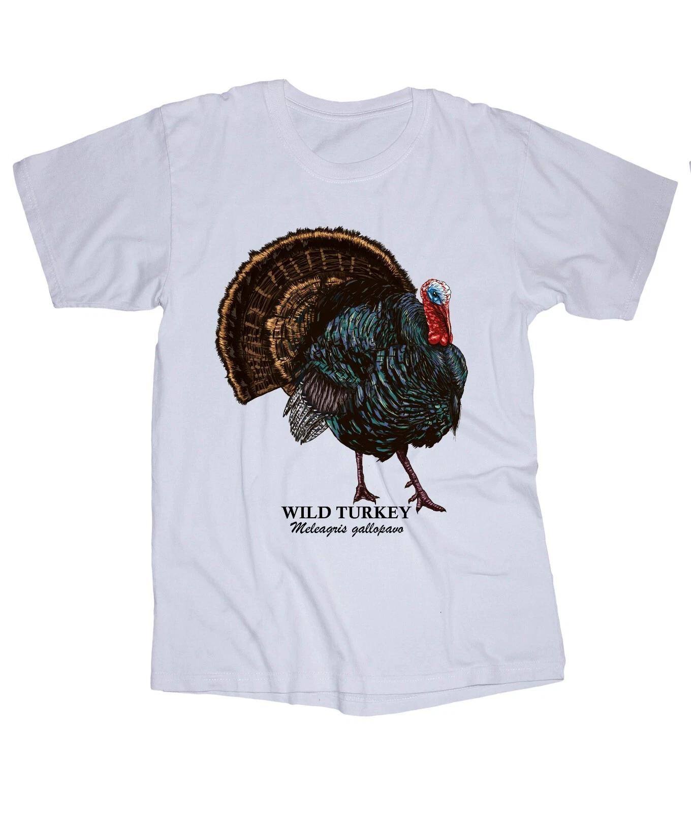 WILD TURKEY Hunting Thanksgiving Birds White T-shirt 2XL
WILD TURKEY Hunting Thanksgiving Birds White T-shirt 2XL