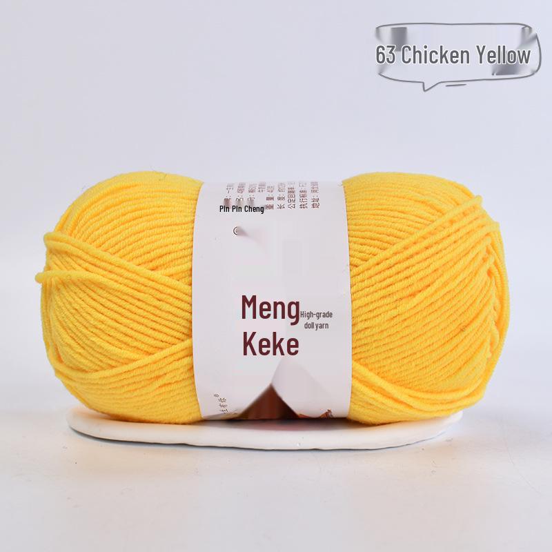 Пряжа Meng Keke из 4 нитей молочного хлопка для вязания крючком и ручного вязания - Мягкая, приятная для кожи нить Baby Doll
Пряжа Meng Keke из 4 нитей молочного хлопка для вязания крючком и ручного вязания - Мягкая, приятная для кожи нить Baby Doll