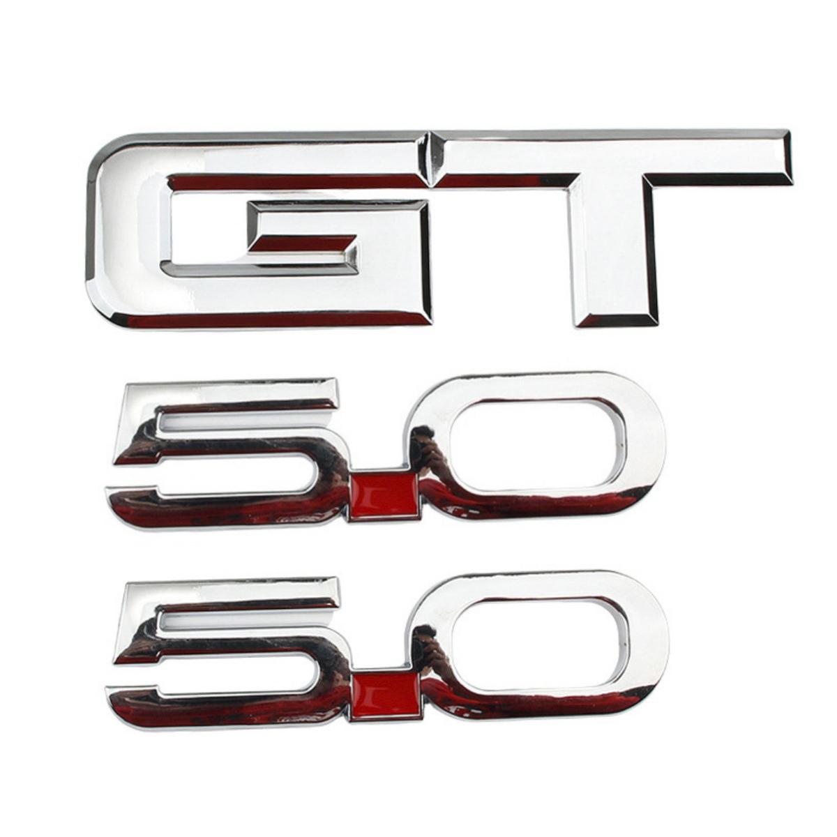 3 Pcs Metal Badge GT 5.0 Emblem Decal Car Sticker for All Models Decoration Toyota Mercedes Amg Ford Mustang GT 5.0 Accessories
3 Pcs Metal Badge GT 5.0 Emblem Decal Car Sticker for All Models Decoration Toyota Mercedes Amg Ford Mustang GT 5.0 Accessories