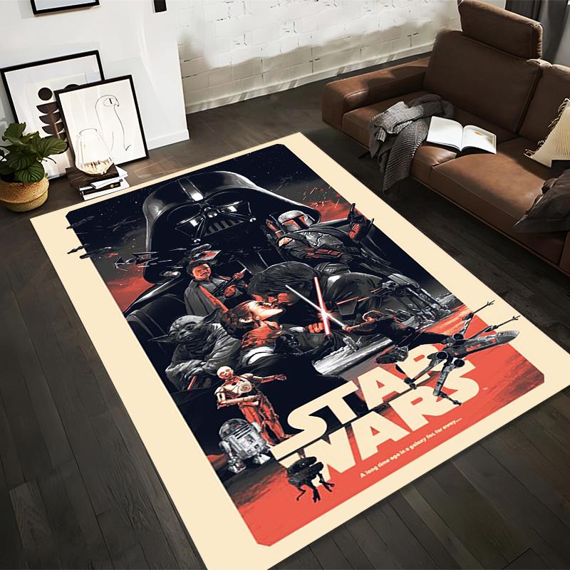 Star Wars Themed Carpet with Darth Vader Mandalorian Print Decor Suitable for use as an anti-slip for living room bedroom sofas 40x60cm( 15x23in )
Star Wars Themed Carpet with Darth Vader Mandalorian Print Decor Suitable for use as an anti-slip for living room bedroom sofas 40x60cm( 15x23in )
