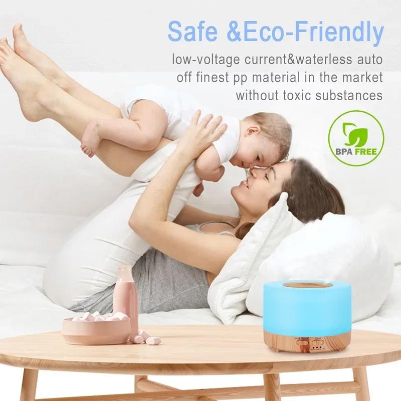 Smart WiFi 500ml Aromatherapy Essential Oil Diffuser Air Humidifier, Connect with Tuya, Alexa and Google Home with 7 LED Colors 
Smart WiFi 500ml Aromatherapy Essential Oil Diffuser Air Humidifier, Connect with Tuya, Alexa and Google Home with 7 LED Colors