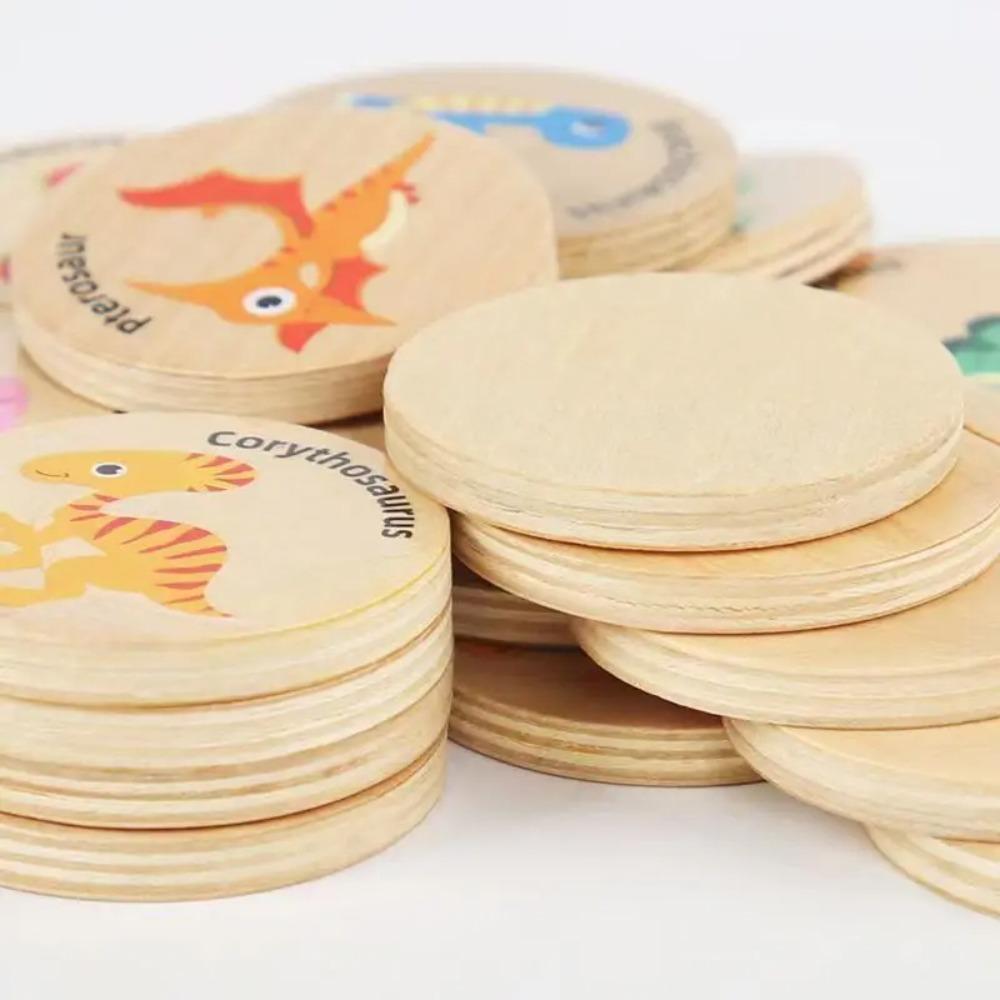 Memory Find The Same Dinosaur Matching Jigsaw Puzzle Pattern Educational Toys For Kids Wooden Toy
Memory Find The Same Dinosaur Matching Jigsaw Puzzle Pattern Educational Toys For Kids Wooden Toy