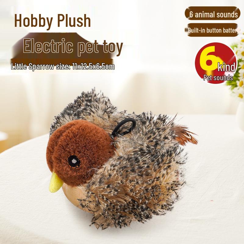 Электрическая игрушка для кошек в виде сороки: Интерактивный звук и движение для одиночной игры
Электрическая игрушка для кошек в виде сороки: Интерактивный звук и движение для одиночной игры