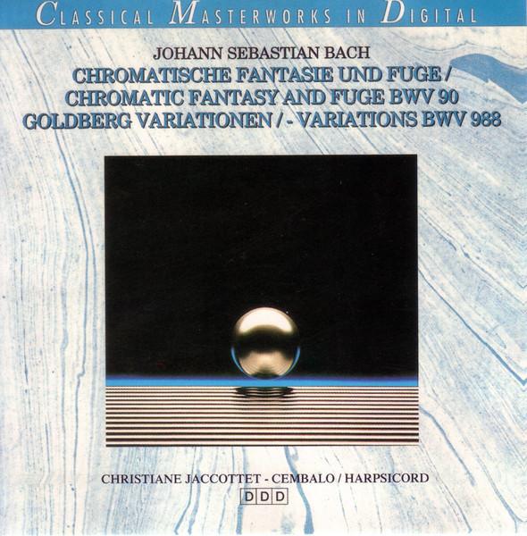 CD JOHANN SEBASTIAN BACH - CHRISTIANE - Chromatische Fantasie Und Fuge / Ch 50621682,CD5062 Classical Maste 1997 Europe Classical Used
CD JOHANN SEBASTIAN BACH - CHRISTIANE - Chromatische Fantasie Und Fuge / Ch 50621682,CD5062 Classical Maste 1997 Europe Classical Used
