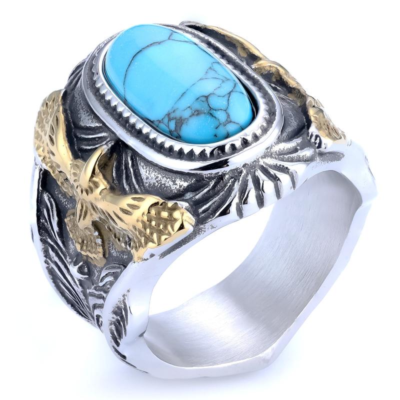 2025 Fashion Trend Ring Personalized Carving Pattern Turquoise Ring Eagle Blue Turquoise Men s Ring 7
2025 Fashion Trend Ring Personalized Carving Pattern Turquoise Ring Eagle Blue Turquoise Men s Ring 7