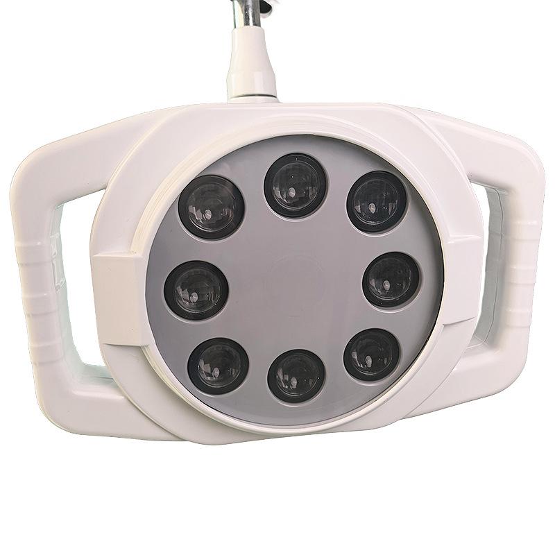 Хірургічна безтіньова світлодіодна стоматологічна лампа для імплантаційного крісла Custom 7
Хірургічна безтіньова світлодіодна стоматологічна лампа для імплантаційного крісла Custom 7