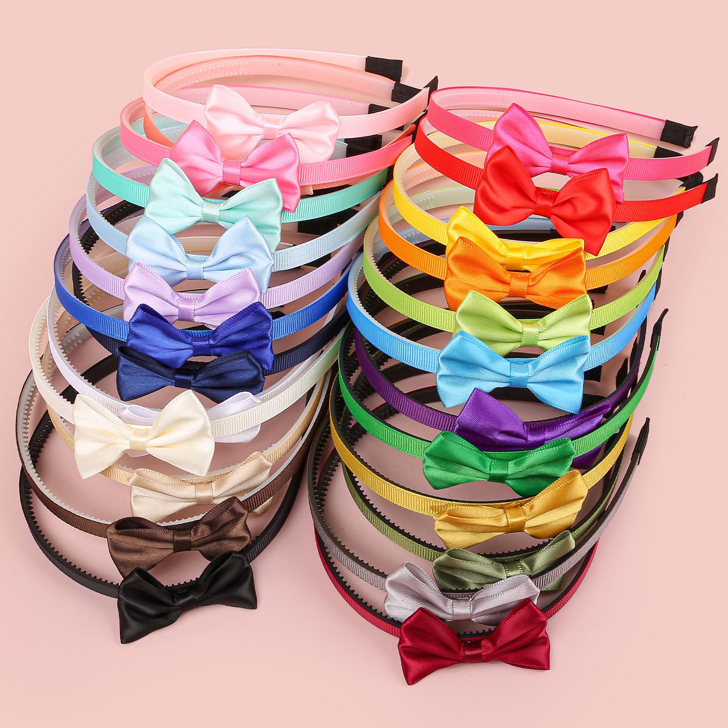 5pcs 2.5inch Satin Hair Bows with Headband Plastic teeth Hairbands Kids Girls Headbands Children Hair Accessories Set
5pcs 2.5inch Satin Hair Bows with Headband Plastic teeth Hairbands Kids Girls Headbands Children Hair Accessories Set