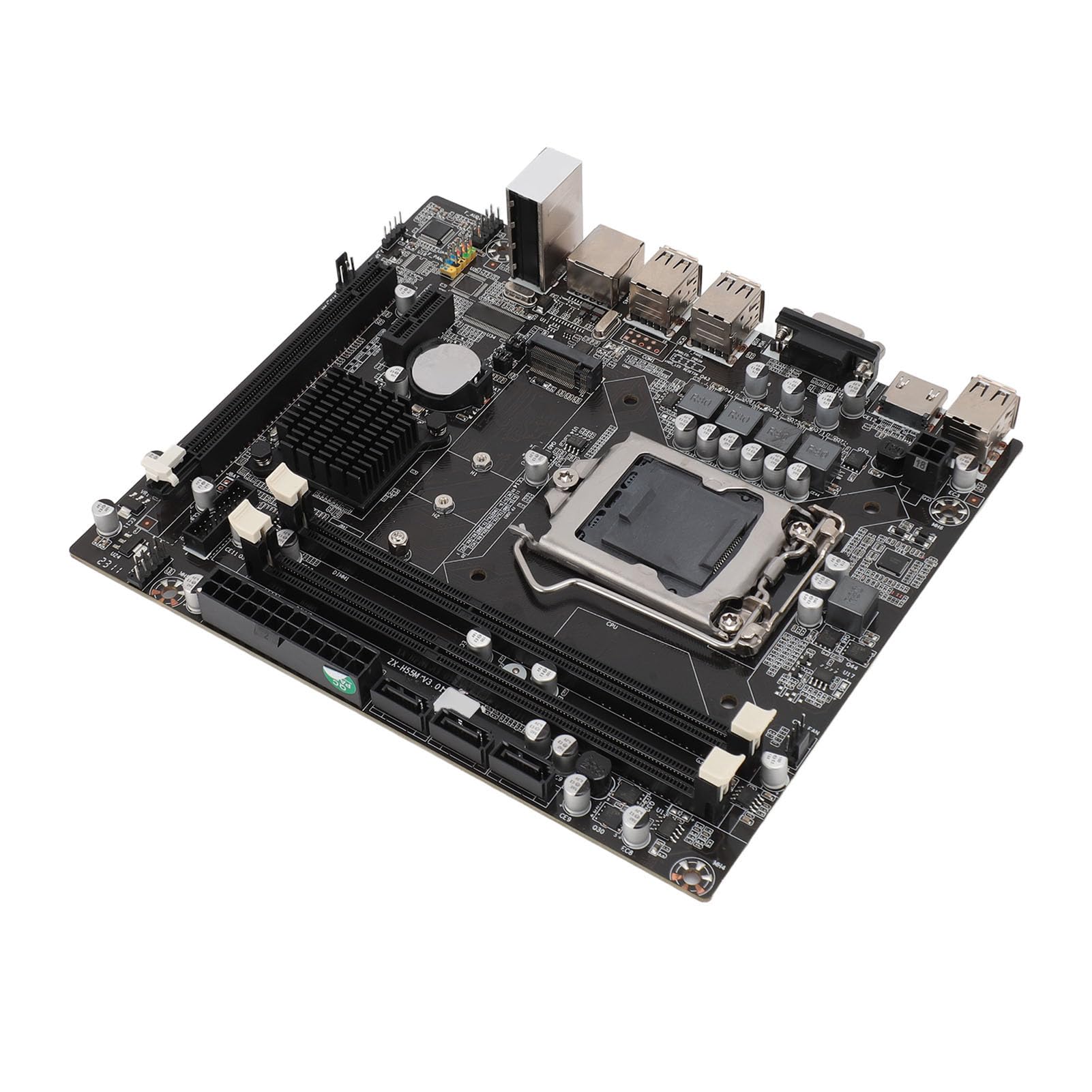 H55 Computer NGFF LGA 1156 Slots DDR3 8 Channel Memory 4 Phase Power Gaming Motherboard Motherboard, M.2
H55 Computer NGFF LGA 1156 Slots DDR3 8 Channel Memory 4 Phase Power Gaming Motherboard Motherboard, M.2