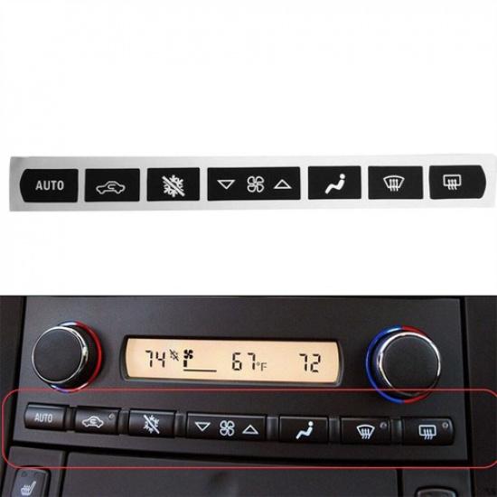 NEW A/C Climate Control Button Repair Decals Stickers For Corvette C6 2005-2013
NEW A/C Climate Control Button Repair Decals Stickers For Corvette C6 2005-2013
