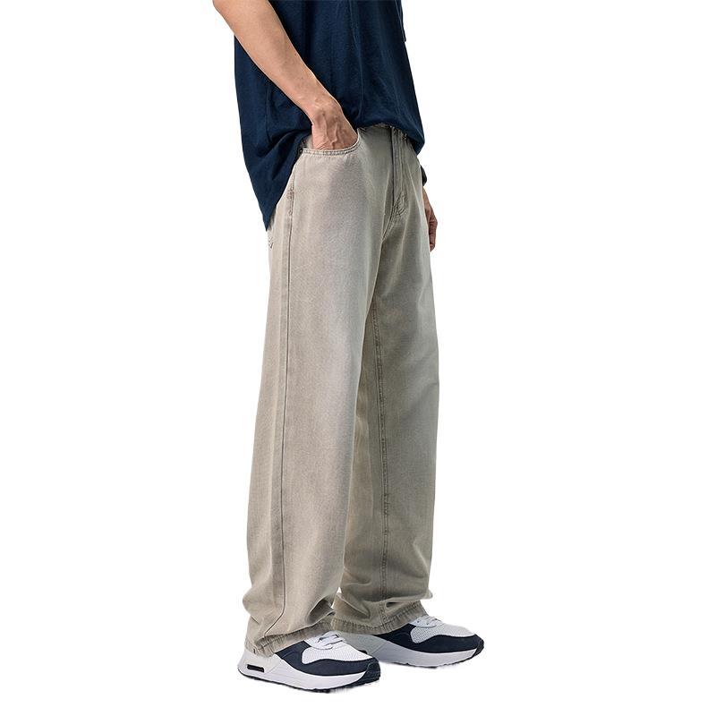 Джинсы мужские прямого кроя, повседневные, с эластичной талией, свободные, с широкими штанинами 4XL
Джинсы мужские прямого кроя, повседневные, с эластичной талией, свободные, с широкими штанинами 4XL