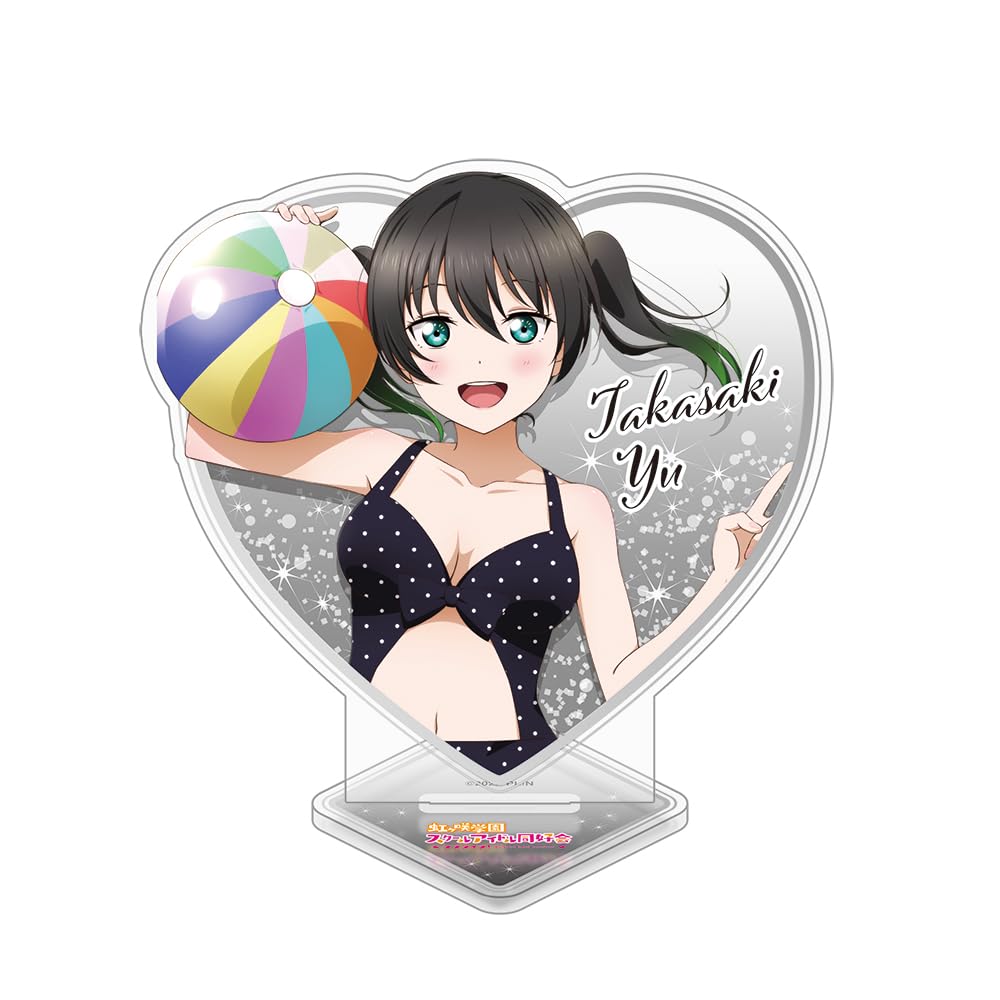 KADOKAWA Love Live! Nijigasaki High School Idol Club Heart-Shaped Glitter Acrylic Stand Yu Takasaki Approx. H126 x W126mm or Less Acrylic
KADOKAWA Love Live! Nijigasaki High School Idol Club Heart-Shaped Glitter Acrylic Stand Yu Takasaki Approx. H126 x W126mm or Less Acrylic