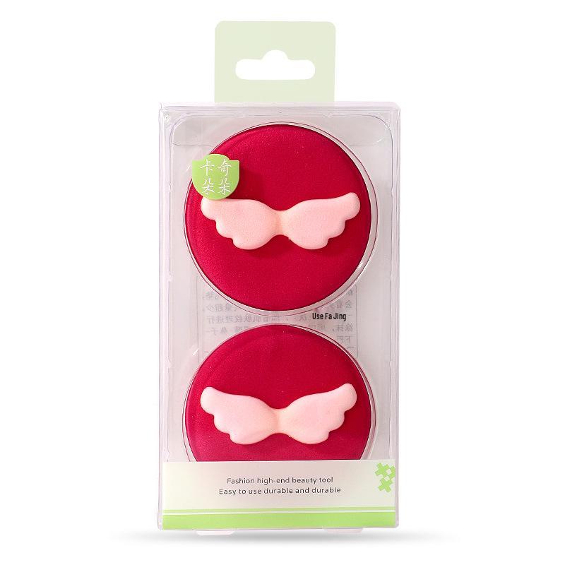 Kaqidodo Angel Спонж для макияжа двойного использования без латекса, 2 шт. (KK842)
Kaqidodo Angel Спонж для макияжа двойного использования без латекса, 2 шт. (KK842)