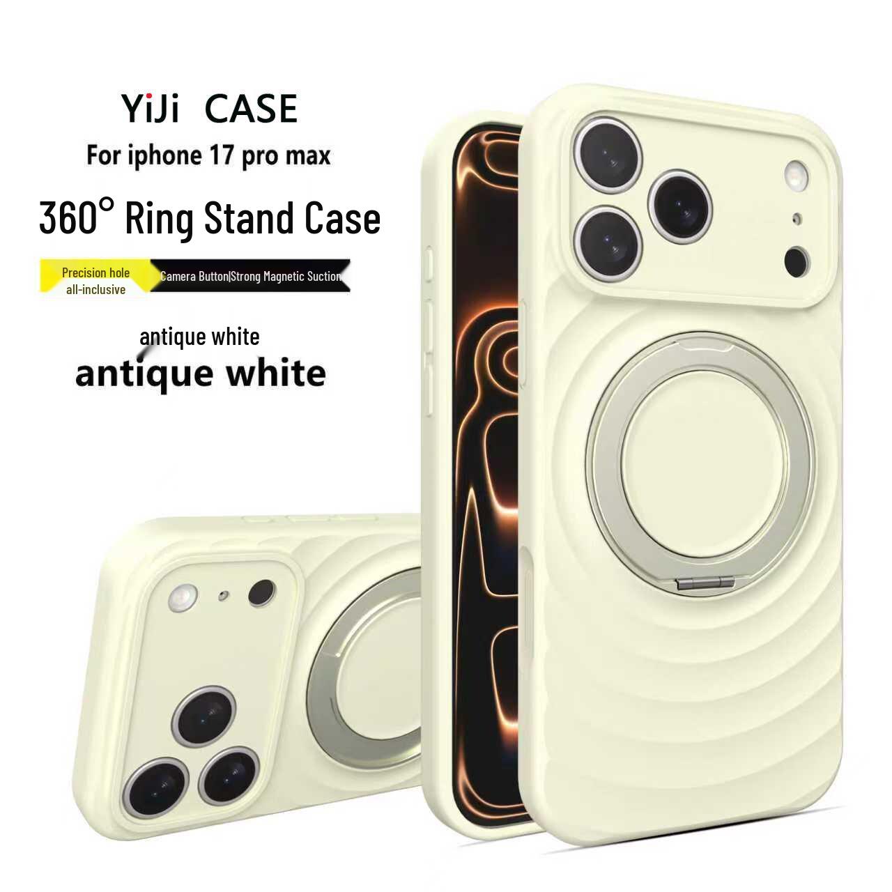 Wave Pattern Magnetic Rotating Phone Case for iPhone 17 Pro Max - Full Coverage & Drop Protection iPhone 16 Pro
Wave Pattern Magnetic Rotating Phone Case for iPhone 17 Pro Max - Full Coverage & Drop Protection iPhone 16 Pro
