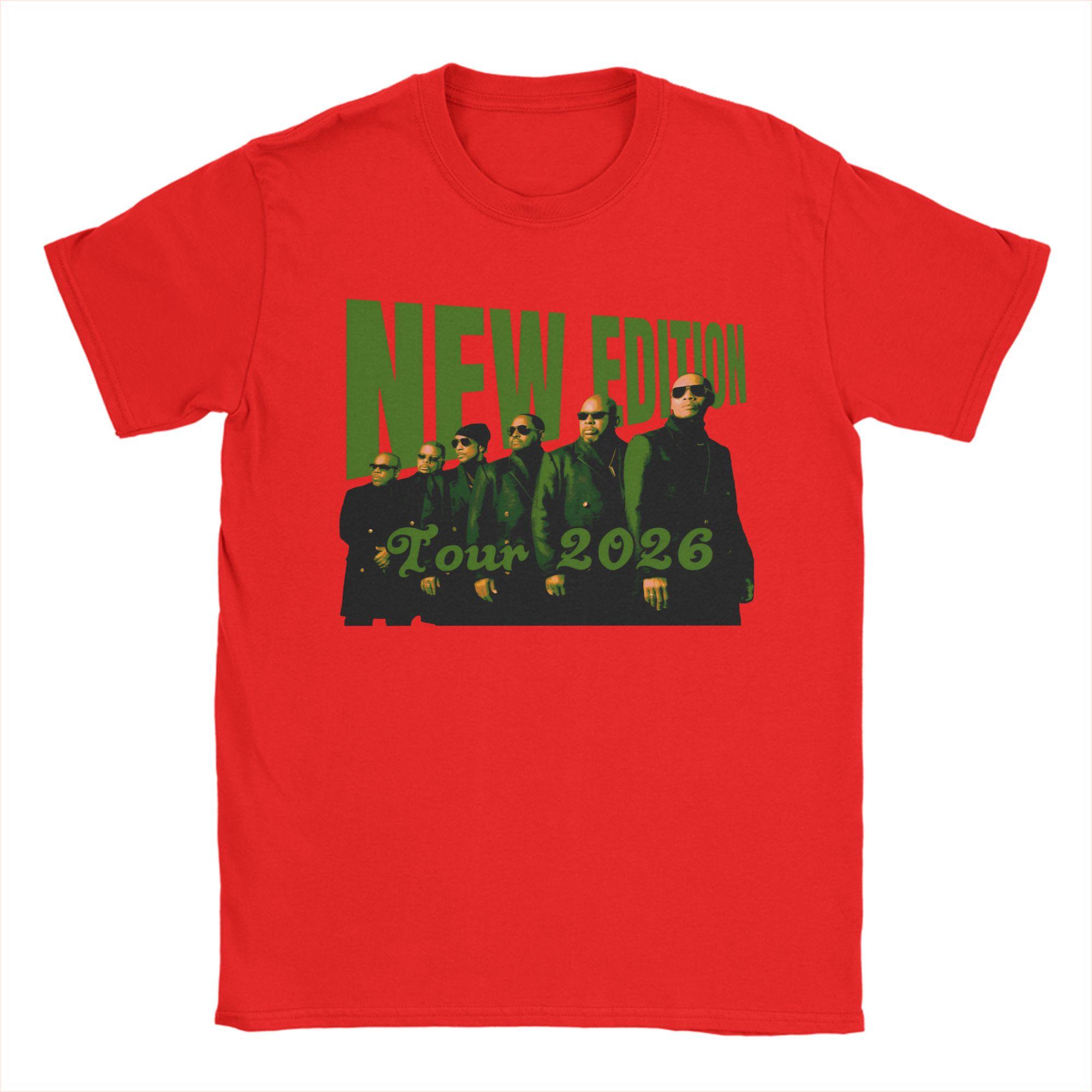 New Edition Way Tour 2026 Vintage RB Concert Graphic Printing T Shirts Men Women 100 Cotton Tee Shirt Clothes S
New Edition Way Tour 2026 Vintage RB Concert Graphic Printing T Shirts Men Women 100 Cotton Tee Shirt Clothes S