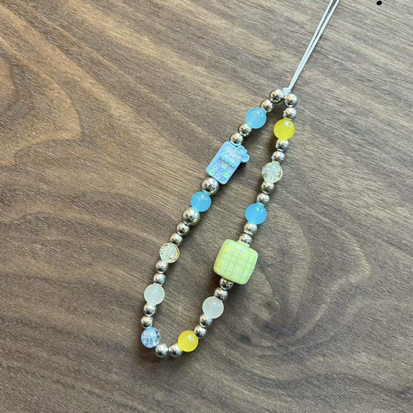 Handmade Pink Rabbit Ceramic Beaded Phone and Bag Charm Lanyard
Handmade Pink Rabbit Ceramic Beaded Phone and Bag Charm Lanyard