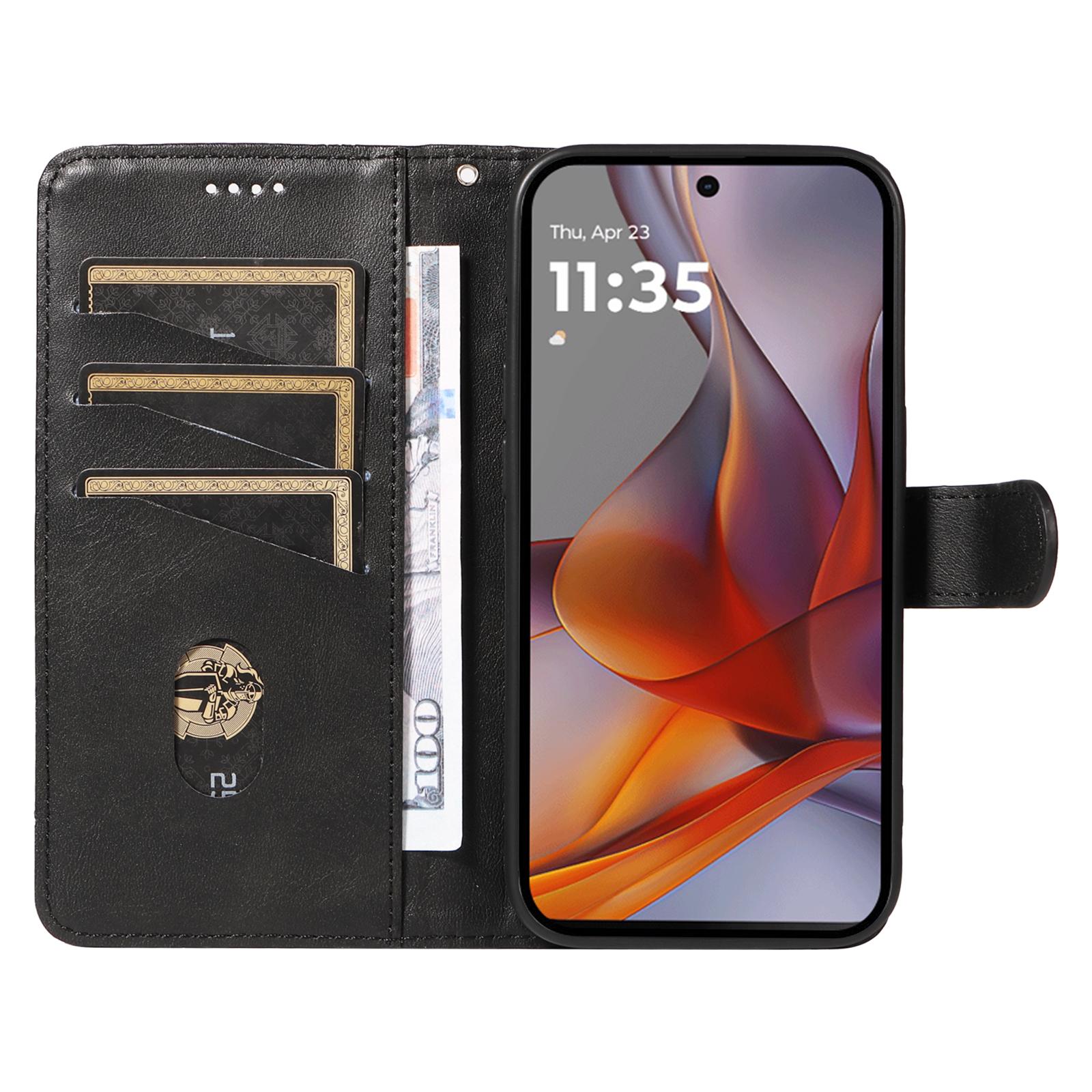 For Motorola Moto G75 5G Case Flip Wallet T-Shape Lines Leather Phone Cover Black
For Motorola Moto G75 5G Case Flip Wallet T-Shape Lines Leather Phone Cover Black