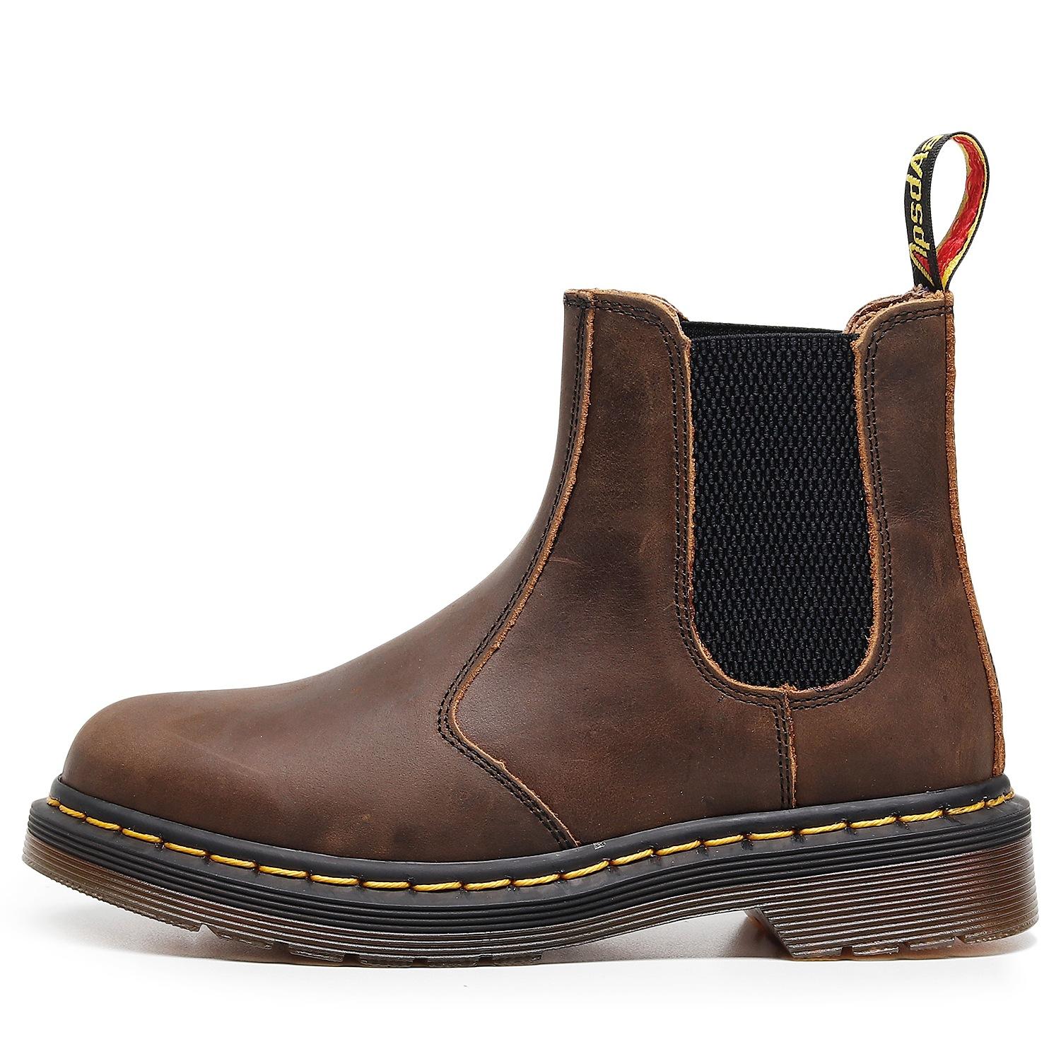 Martin Boots Crazy Horse Brown Chelsea Boots Women s Motorcycle Boots Women s Head Leather Boots Order contact customer service
Martin Boots Crazy Horse Brown Chelsea Boots Women s Motorcycle Boots Women s Head Leather Boots Order contact customer service