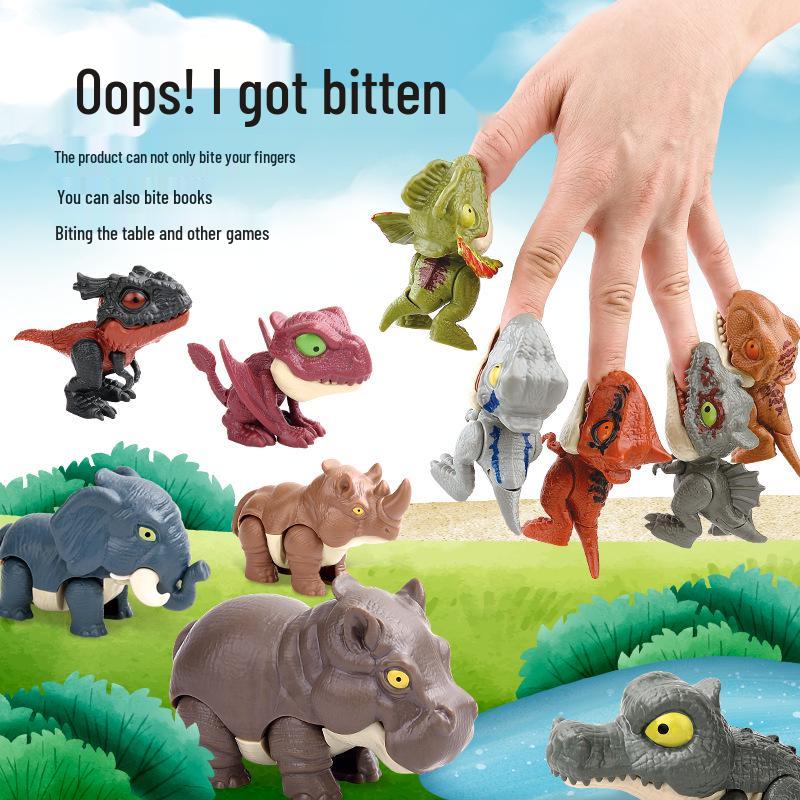 Articulated T-Rex Dinosaur Hand-Biting Toy - Children s Simulation Model Inspired by TikTok
Articulated T-Rex Dinosaur Hand-Biting Toy - Children s Simulation Model Inspired by TikTok
