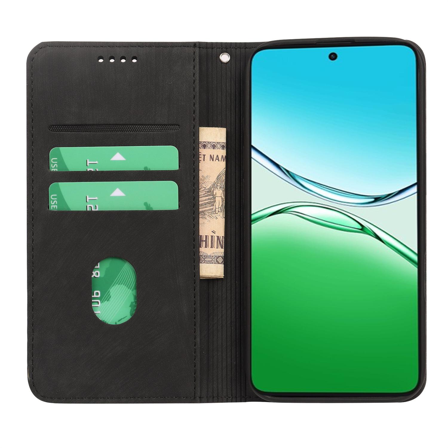 For Oppo Reno13 F 4G/5G Case Strong Magnetic Leather Wallet Phone Cover with Striped Texture Brown
For Oppo Reno13 F 4G/5G Case Strong Magnetic Leather Wallet Phone Cover with Striped Texture Brown