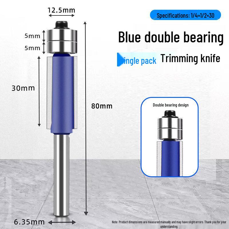 Jundingying Double Bearing Woodworking Router Bit Set
Jundingying Double Bearing Woodworking Router Bit Set