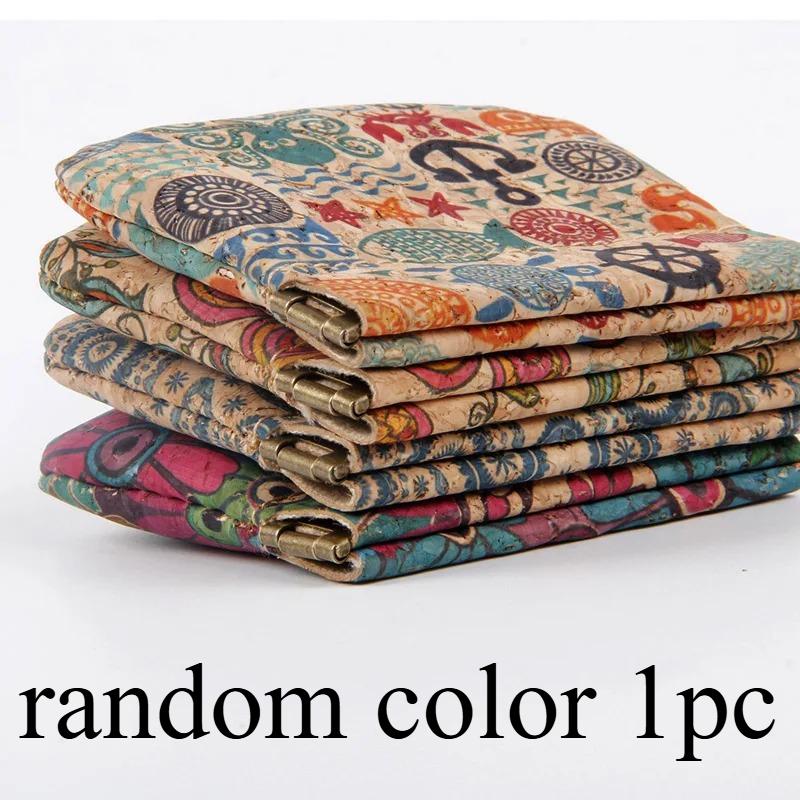 random color Coin Purses Women Cork Leather Flower Light Protable Ear Line Open Storage Bag
random color Coin Purses Women Cork Leather Flower Light Protable Ear Line Open Storage Bag