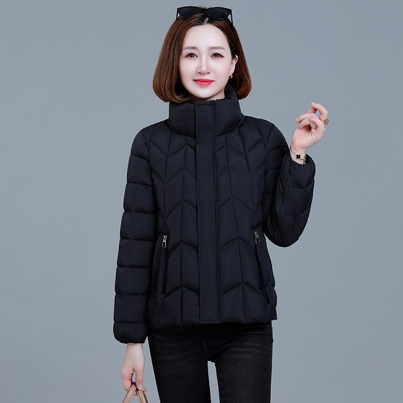 Модная короткая куртка с воротником-стойкой на пуху и хлопковой подкладке, женская зимняя новинка, приталенная легкая куртка на хлопковой подкладке, маленькая куртка XL90-52.5 kg чёрный
Модная короткая куртка с воротником-стойкой на пуху и хлопковой подкладке, женская зимняя новинка, приталенная легкая куртка на хлопковой подкладке, маленькая куртка XL90-52.5 kg чёрный