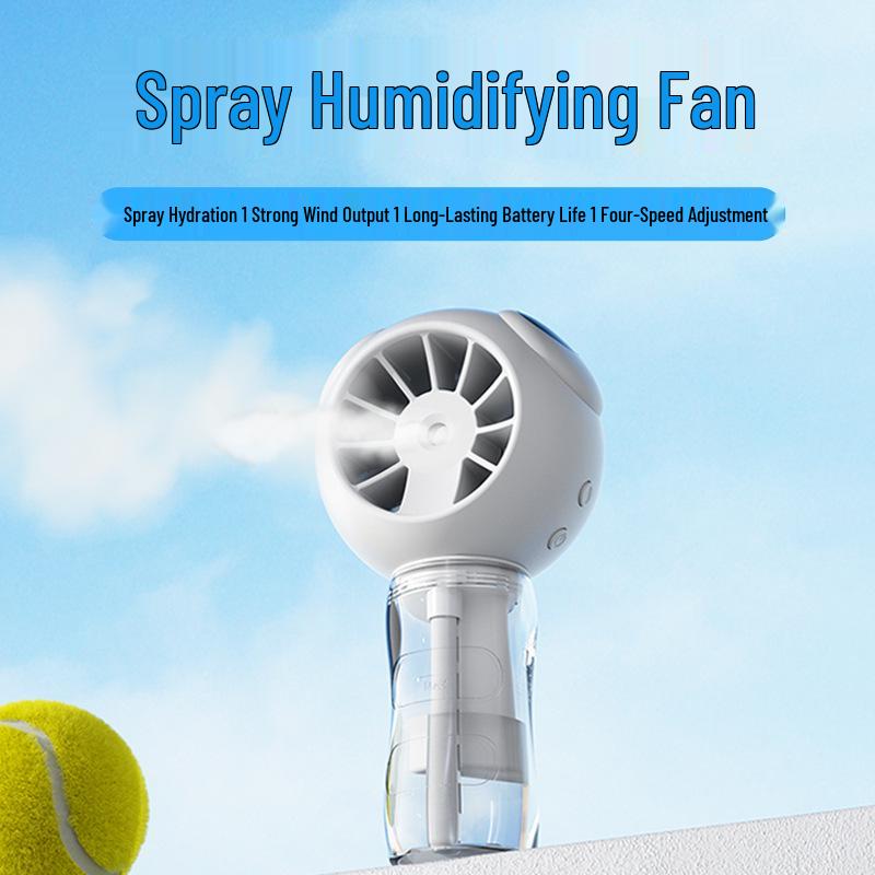 Portable Rechargeable Cartoon Hydrating Handheld Fan - Neck Hanging Mini Fan for Outdoor Use Standard білий
Portable Rechargeable Cartoon Hydrating Handheld Fan - Neck Hanging Mini Fan for Outdoor Use Standard білий