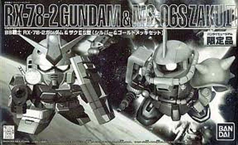 BB Senshi Gundam Zaku IIS Type Gold Plated Bandai Museum Limited RX-78-2 & (Silver & Set)
BB Senshi Gundam Zaku IIS Type Gold Plated Bandai Museum Limited RX-78-2 & (Silver & Set)